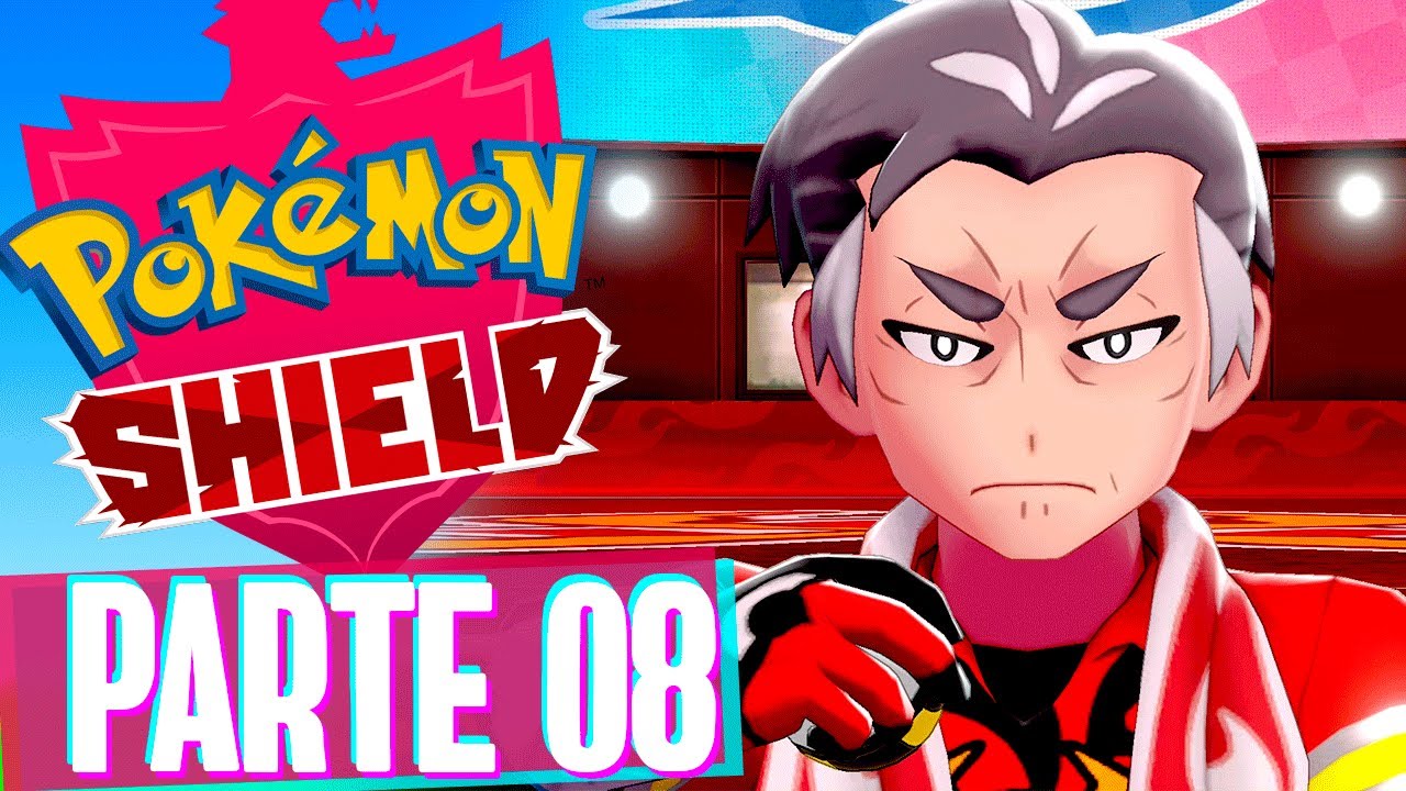 Pokemon SHIELD - O GINÁSIO DO FOGO! (Parte 08)