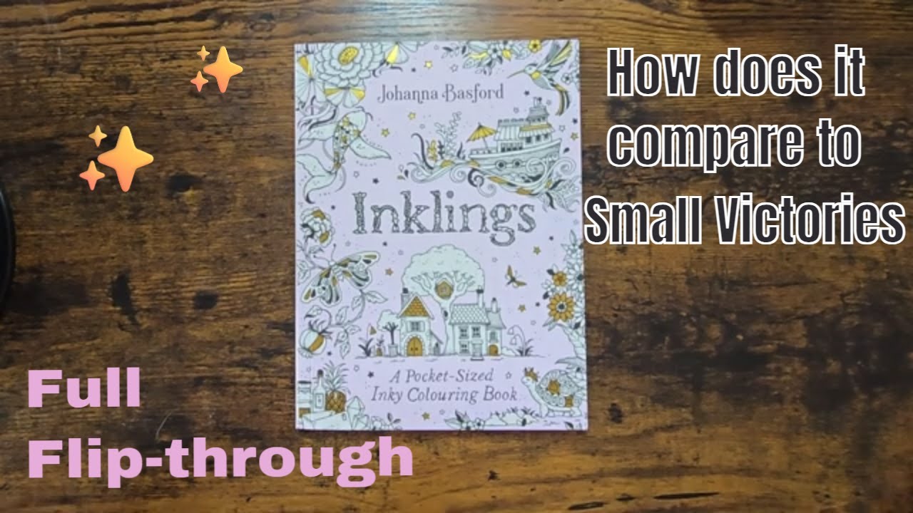 Full Flip Through of INKLINGS by Johanna Basford 📖
