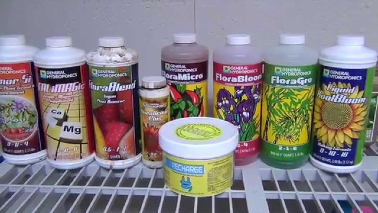 The Captain's General Hydroponics Nutrient Recipe