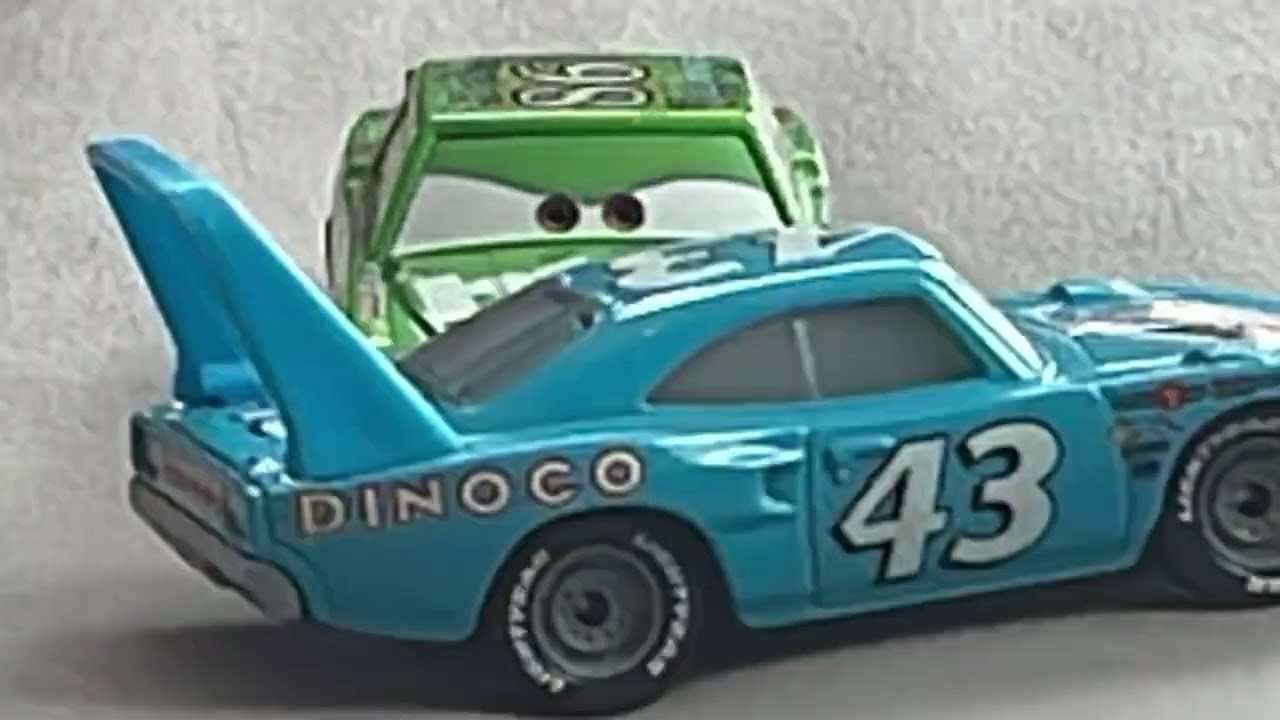 Disney Cars - The King's Crash Recreation!