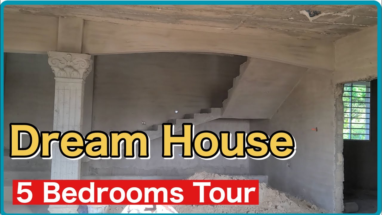 A Walkthrough Tour Of My House || Building A House In Ghana || Episode 25