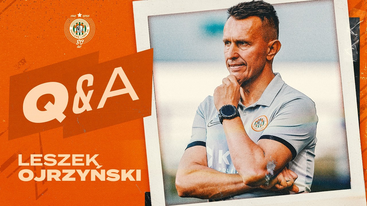 Leszek Ojrzyński przed meczem z Rakowem | Q&A ze szkoleniowcem KGHM Zagłębia Lubin