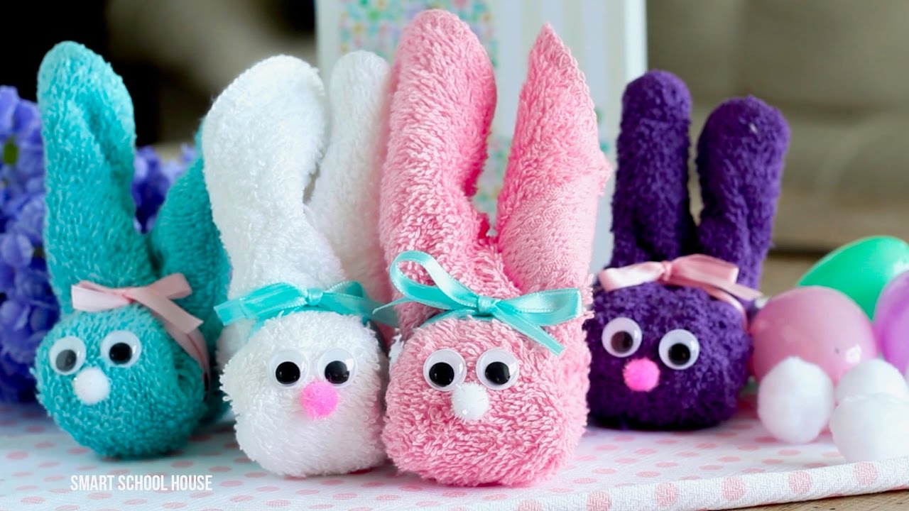 How to Make a Wash Cloth Bunny (or a Boo Boo Bunny Ice Pack)