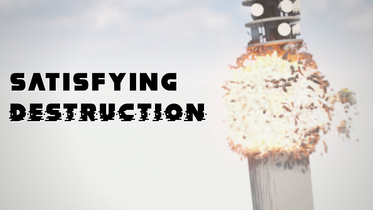 Satisfying Tower Destruction | Teardown