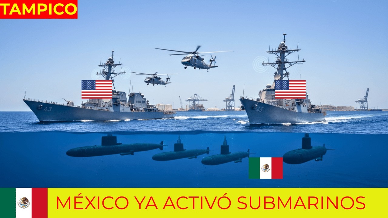 EE.UU. Impuso un Bloqueo Militar en Tampico… y México Activó su Trampa Secreta