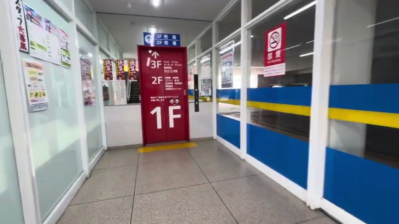 ケーズデンキ 岡山大安寺店　エレベーター