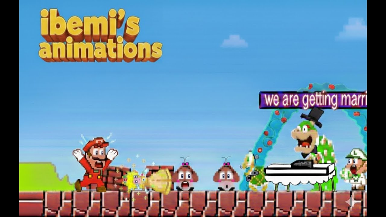 MARIO IS HAVING A BAD DAY! 😂 Funny Animation | ibemi