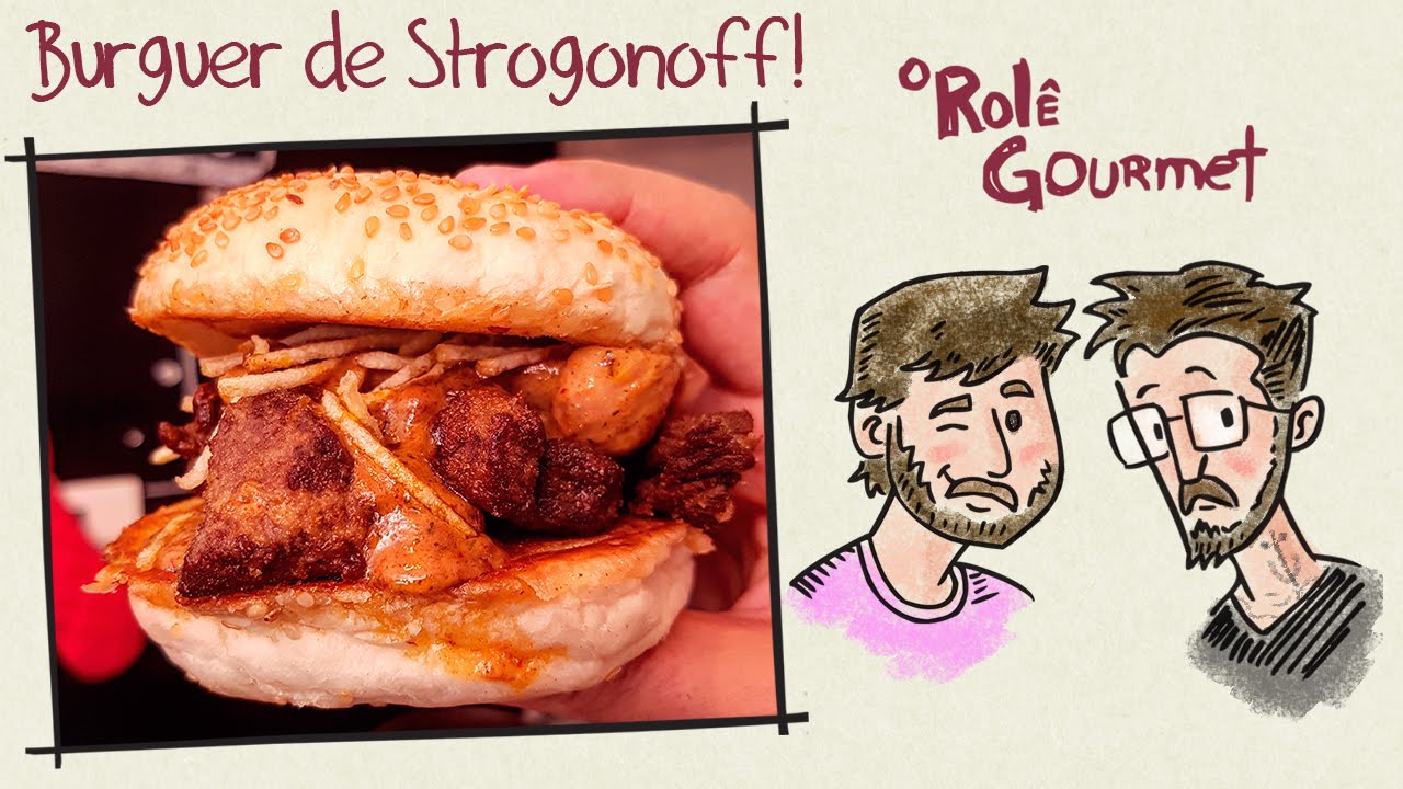 Burguer de Strogonoff Frito A Que Ponto Chegamos!