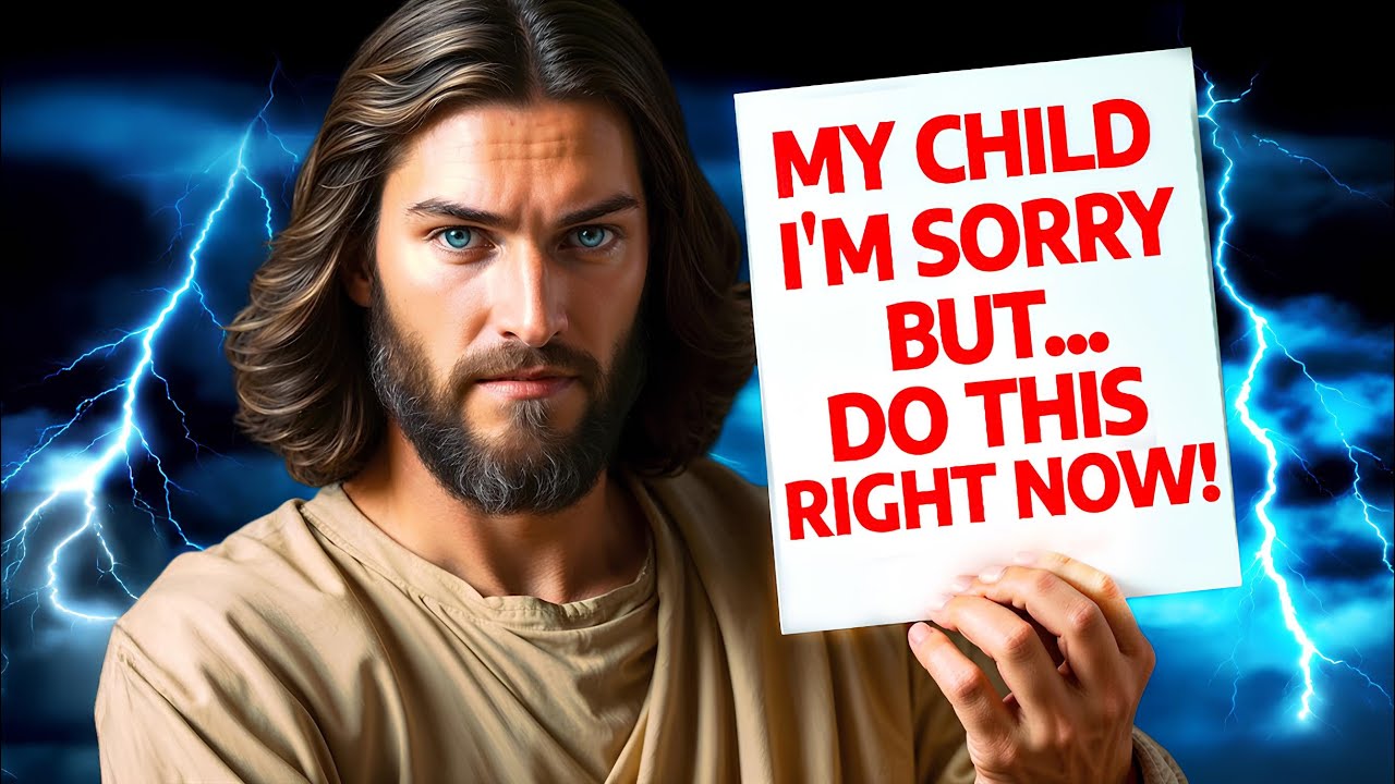 🔴GOD SAYS: I'M SORRY BUT I HAVE TO TELL YOU THIS RIGHT NOW | God Message For You | Gods Message Now