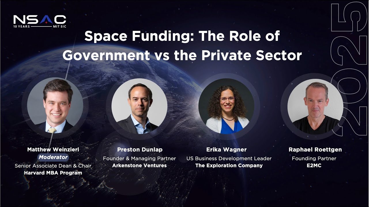 Space Funding: MIT New Space Age Conference 2025