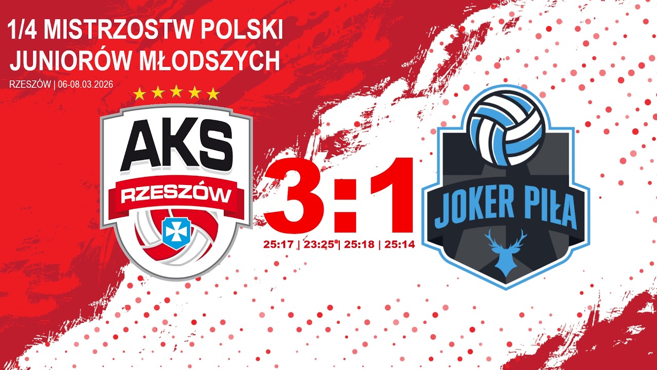 AKS V LO RZESZÓW - JOKER PIŁA | 06/03/2026