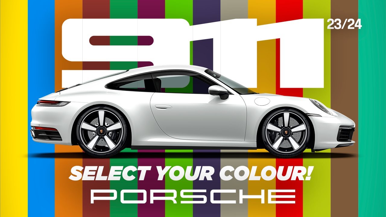Don't choose a 911 colour until seeing this!