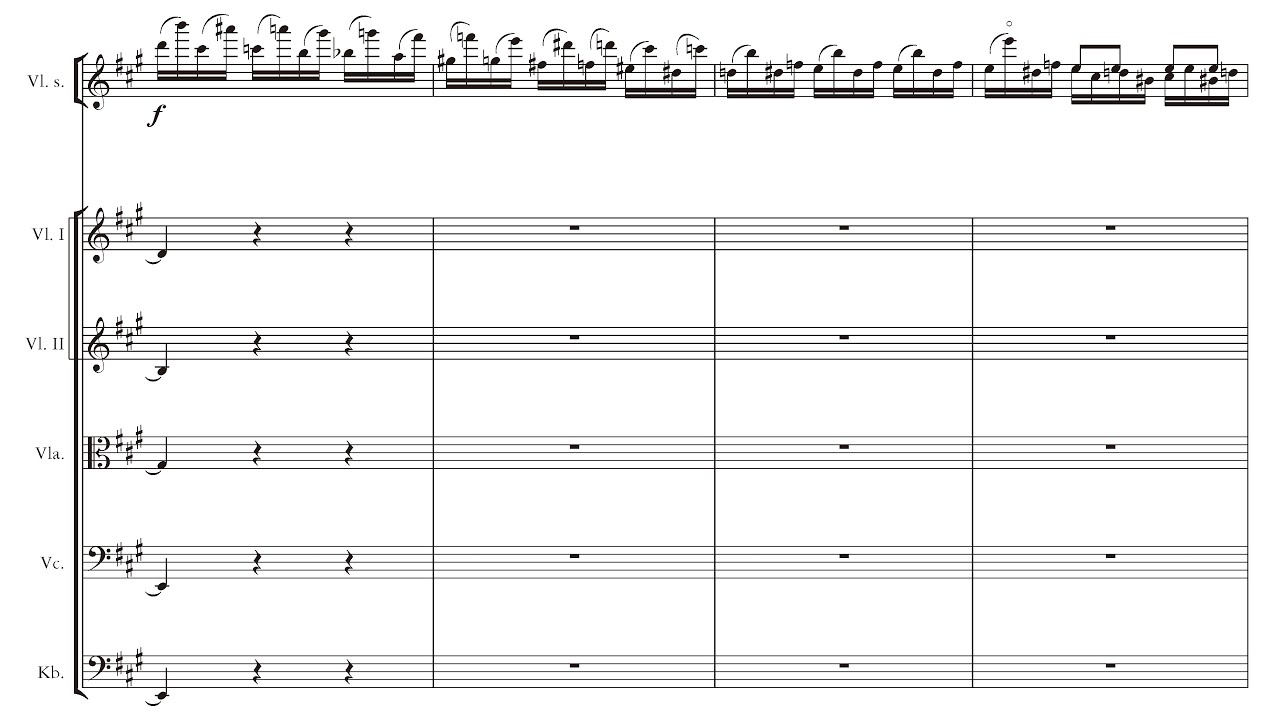 Violin Concerto in A major WoO 4 By Heinrich von Herzogenberg (with Score)