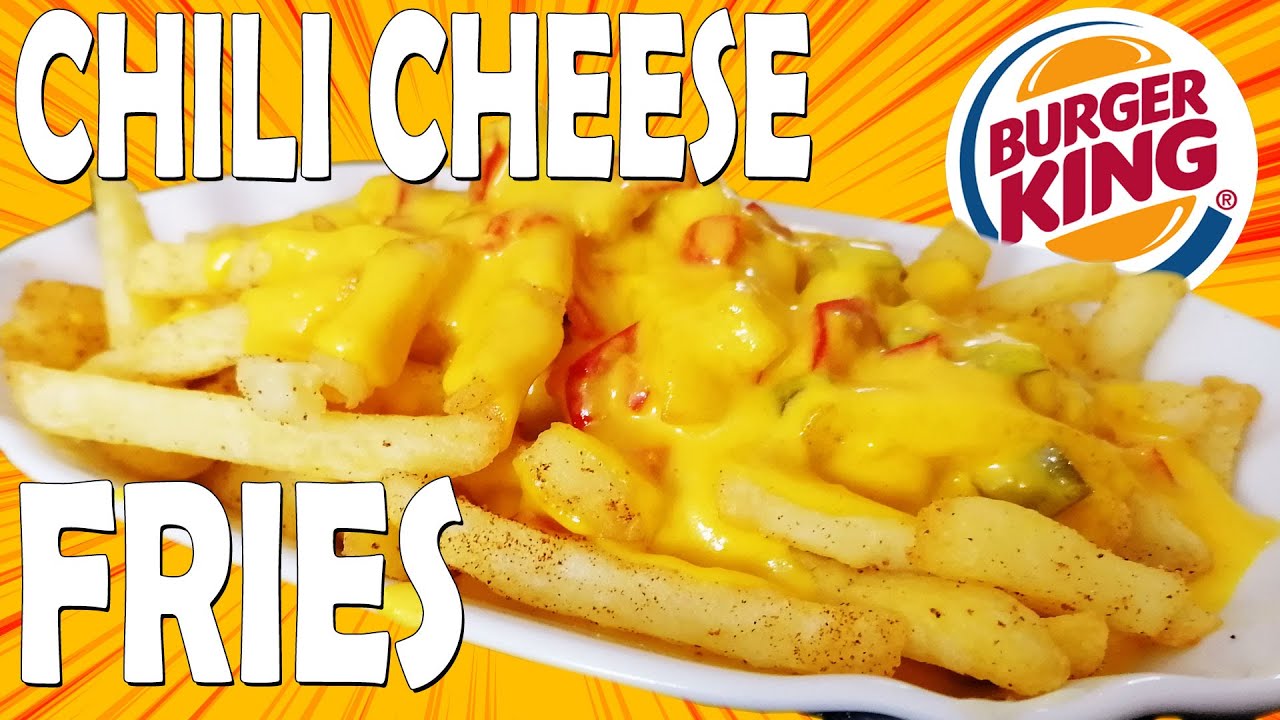 REZEPT: CHILI CHEESE FRIES | Burger King Style | schnell & einfach selber machen!