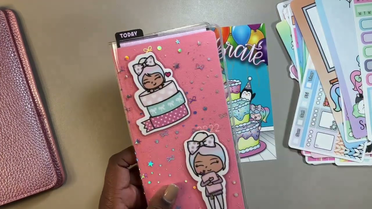 SHINE STICKER STUDIO HAUL | HOBONICHI WEEKS MEMORY PLAN WITH ME