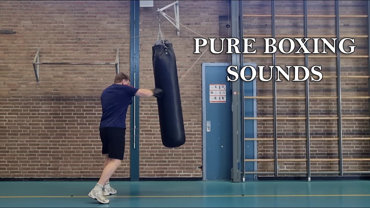 Boxing ASMR | Punches & Strikes - Heavy Bag Long Session