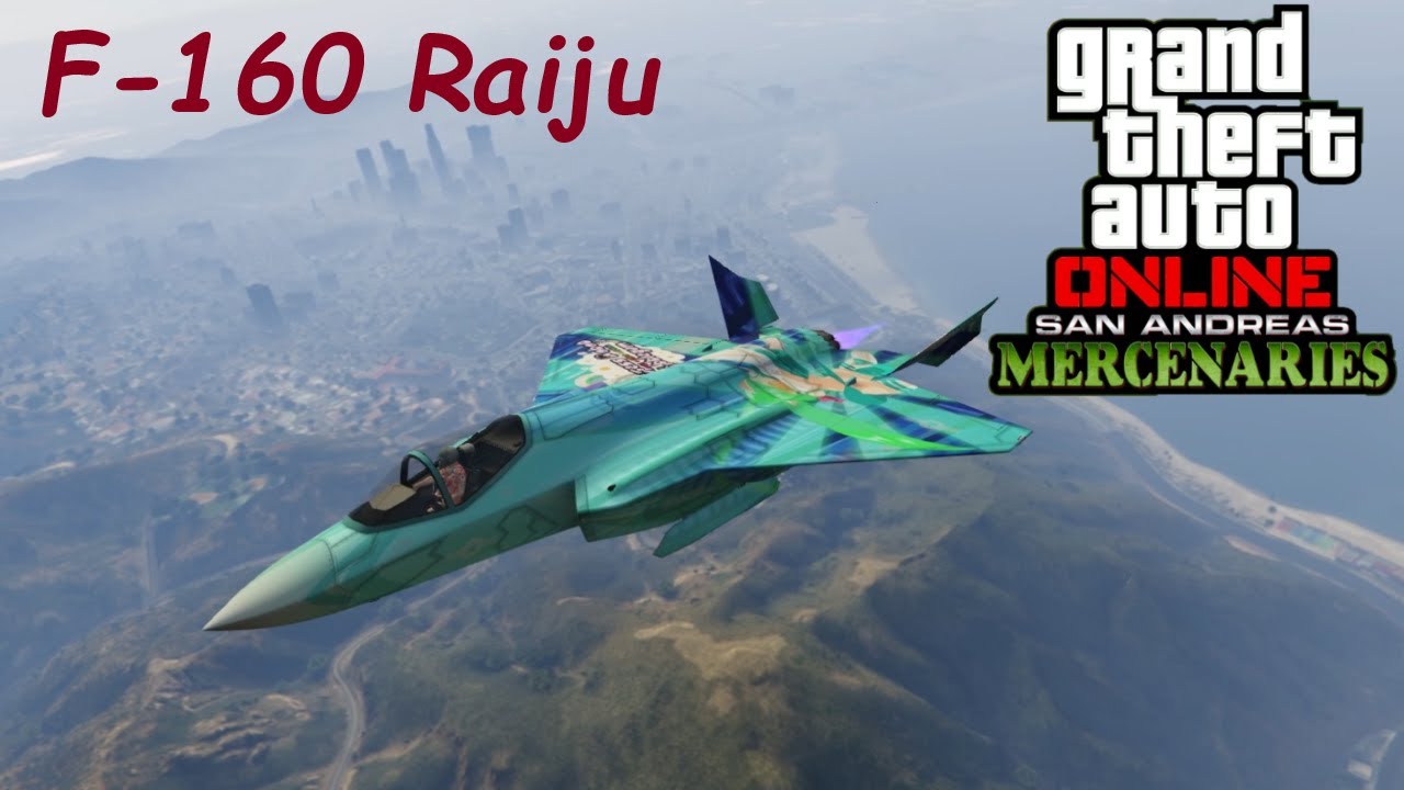 F-160 Raiju Jet [GTA Online: San Andreas Mercenaries]