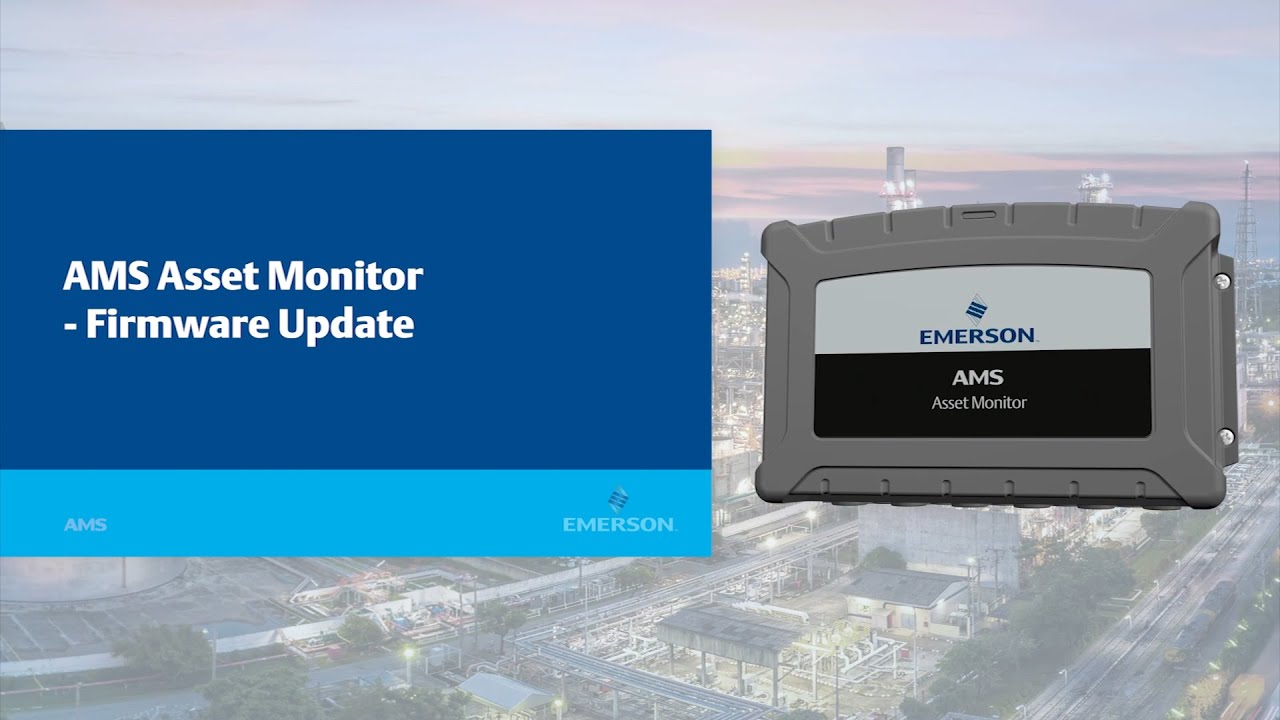 AMS Asset Monitor Firmware Update