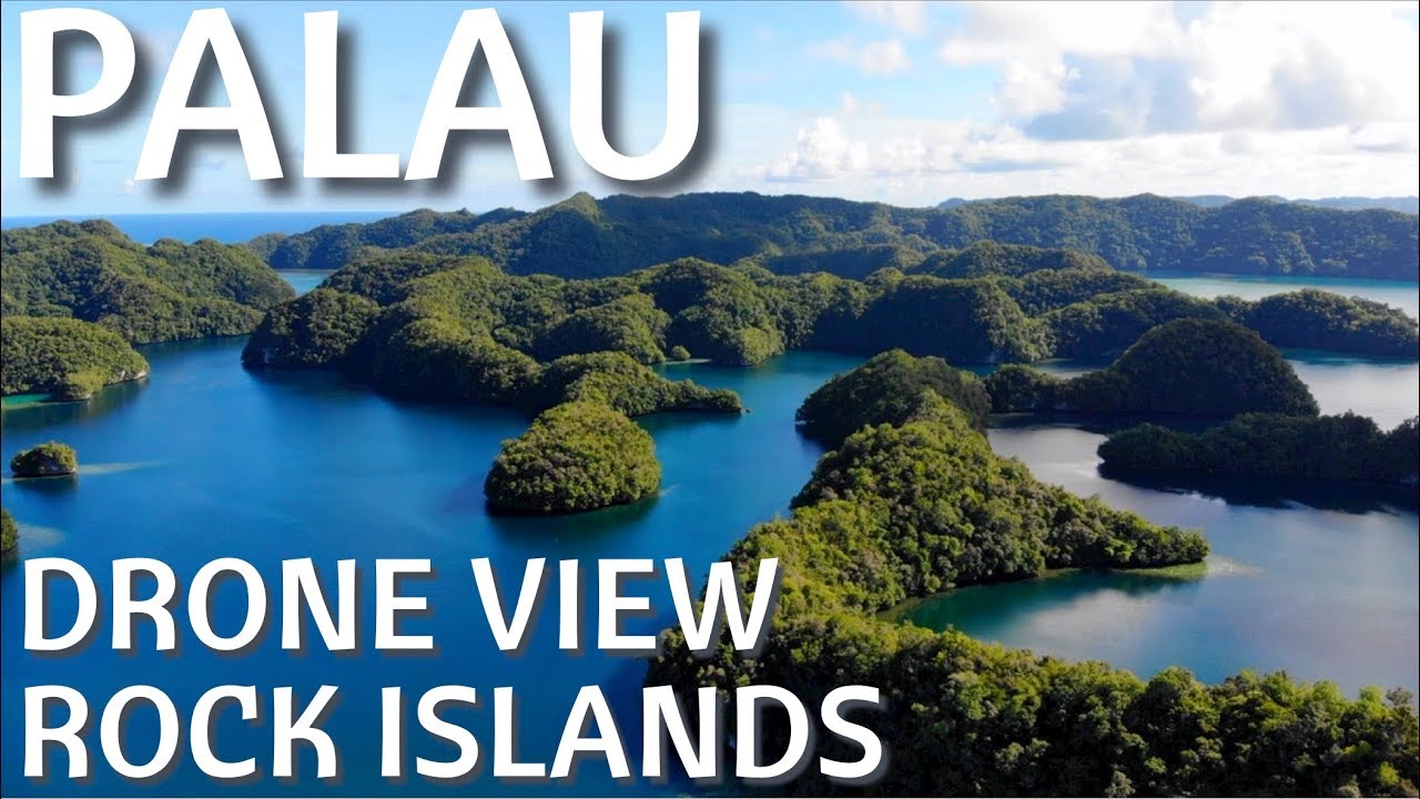 Palau | Drone View | Rock Islands | Micronesia