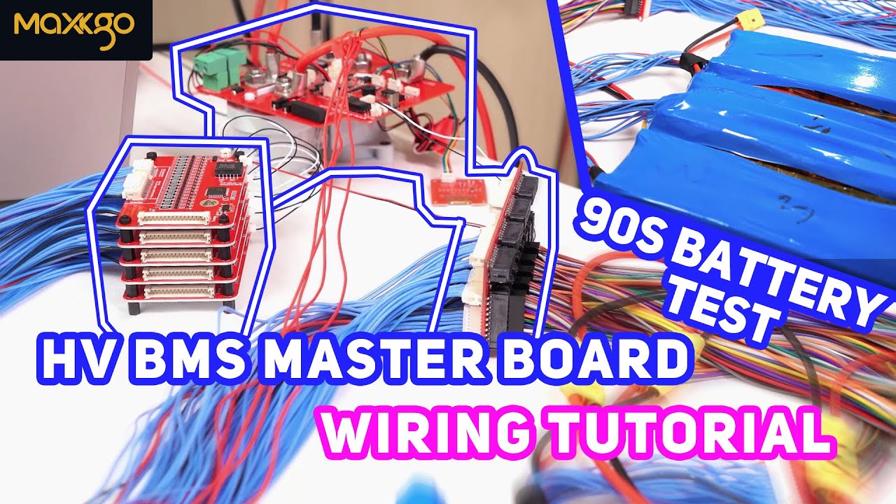 90S lithium battery pack and BMS