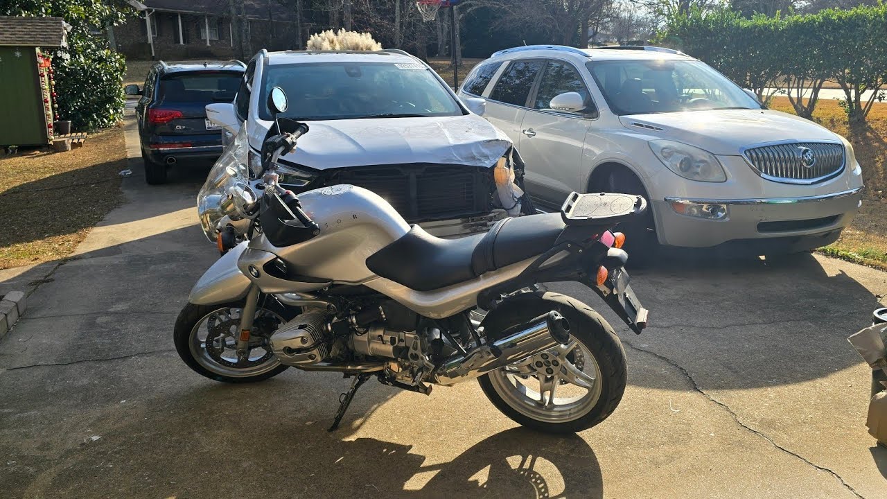 BMW R1150R Заміна двигуна. Ч.1