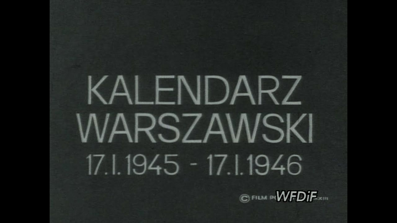 Kalendarz warszawski 1945 - 1946