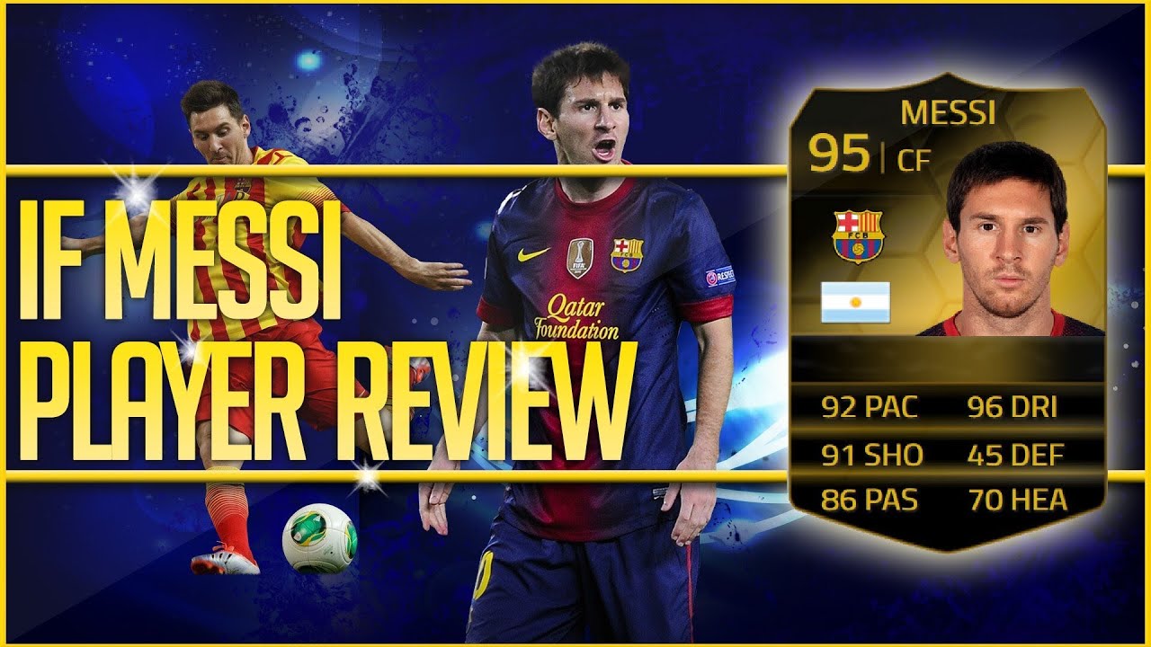 Fifa 14 Inform Lionel Messi 95 Rated Player Review In Game Stats Ultimate Team