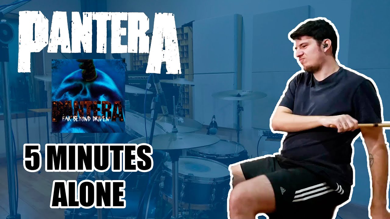 5 Minutes Alone (@pantera) - Fabinho Fonzare drum cover