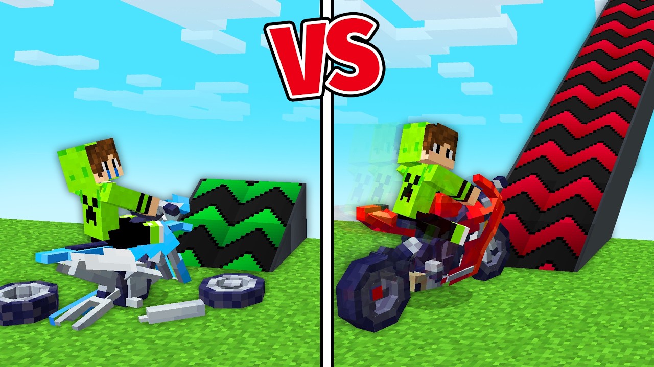 Я превратил бедную рампу в богатую рампу в Minecraft!