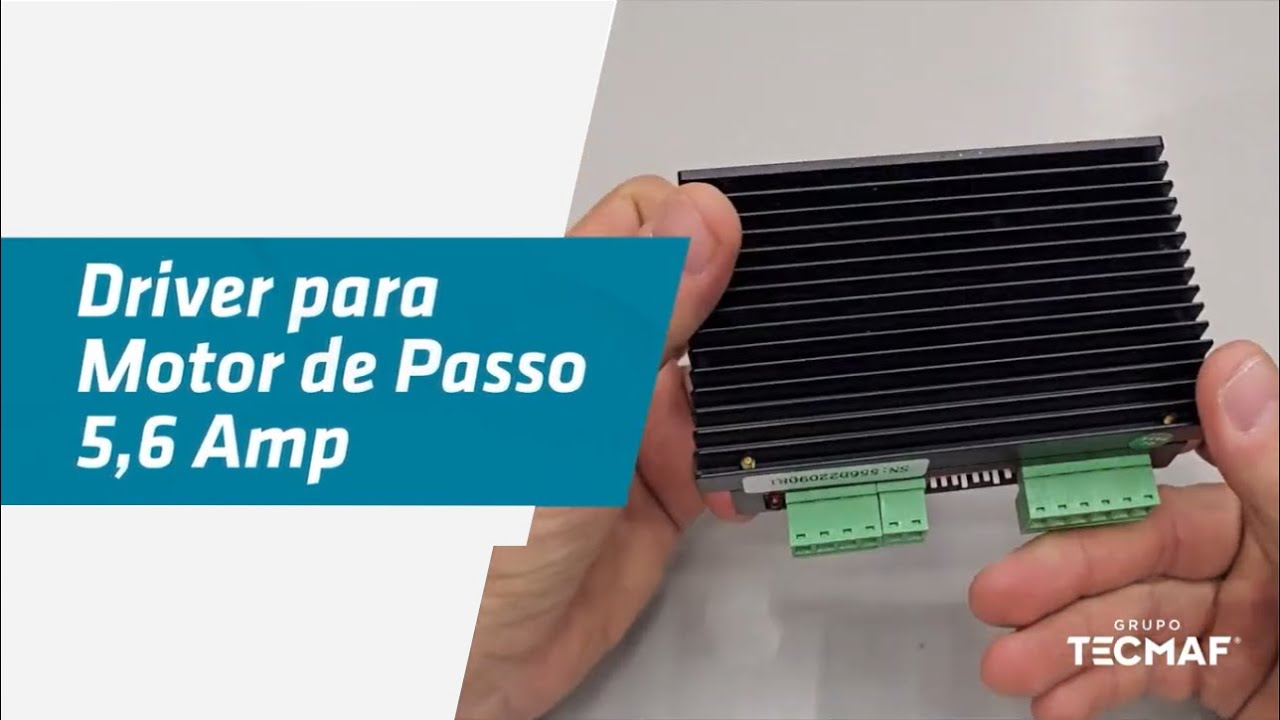 Driver para Motor de Passo 5,6 Amp Tecmaf