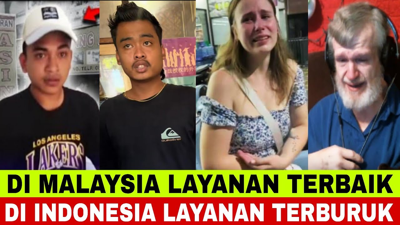 BULE BONGKAR KELAKUAN KONOHA⁉️MALAYSIA LAYAN TAK SEPERTI INDONESIA⁉️