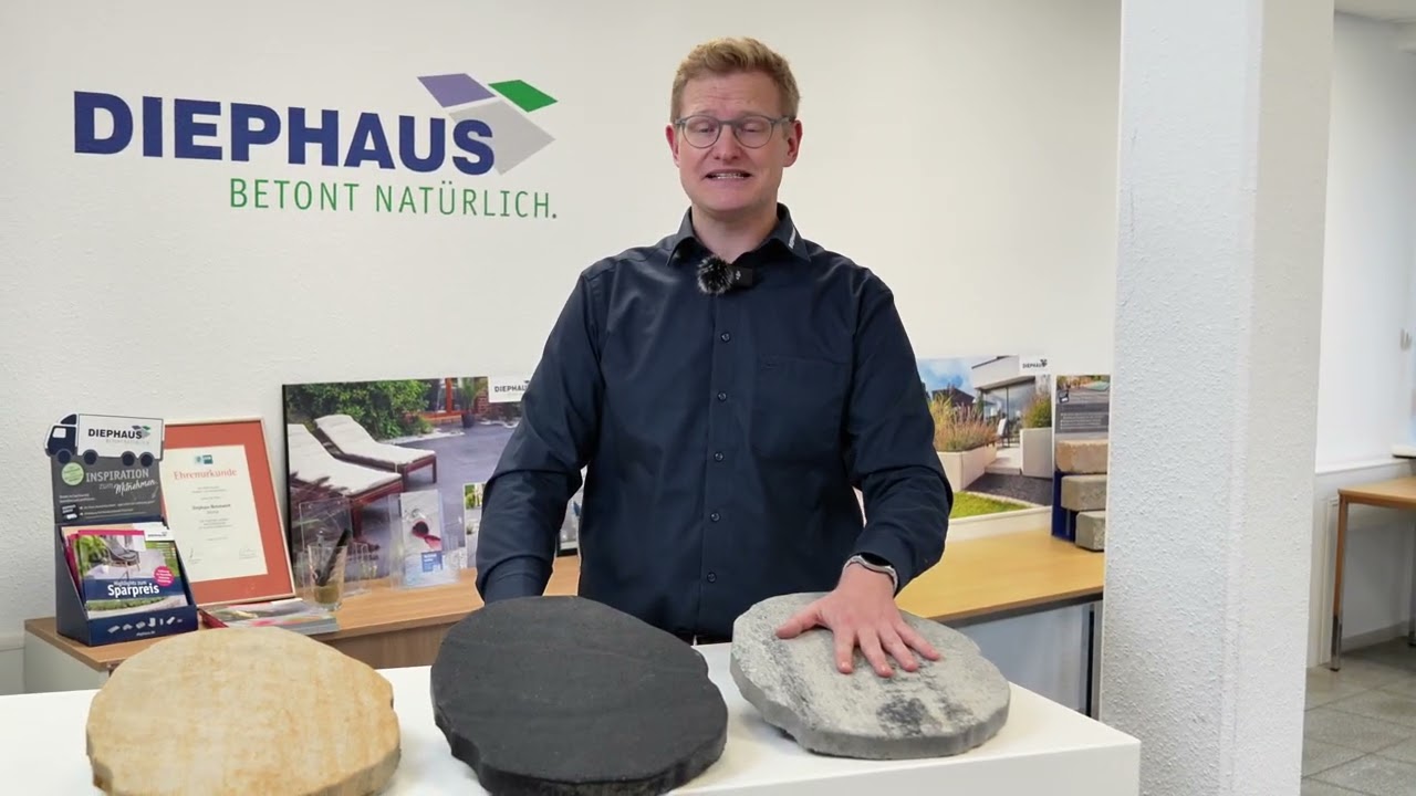 STEPPIO MINI Trittplatte (40x30x3) | ANTHRAZIT, SANDWEIß & WEIß-SCHWARZ