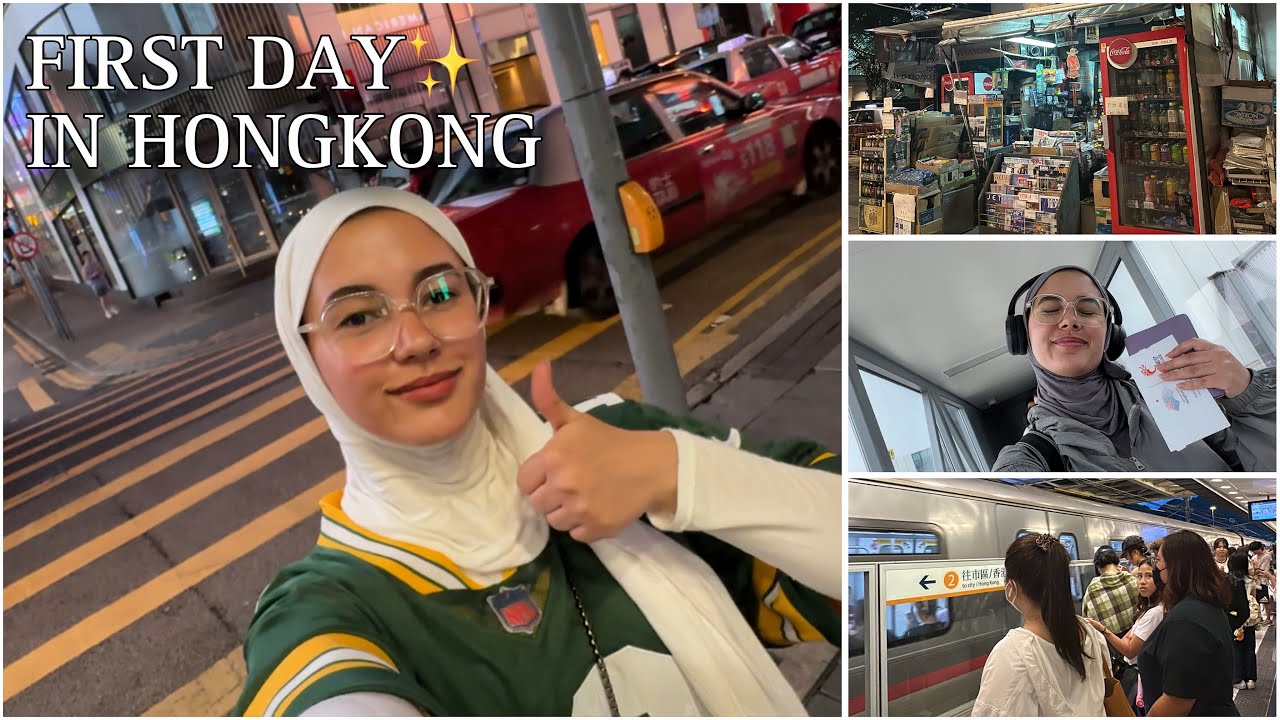 VLOG | FIRST DAY IN #hongkong 🇭🇰
