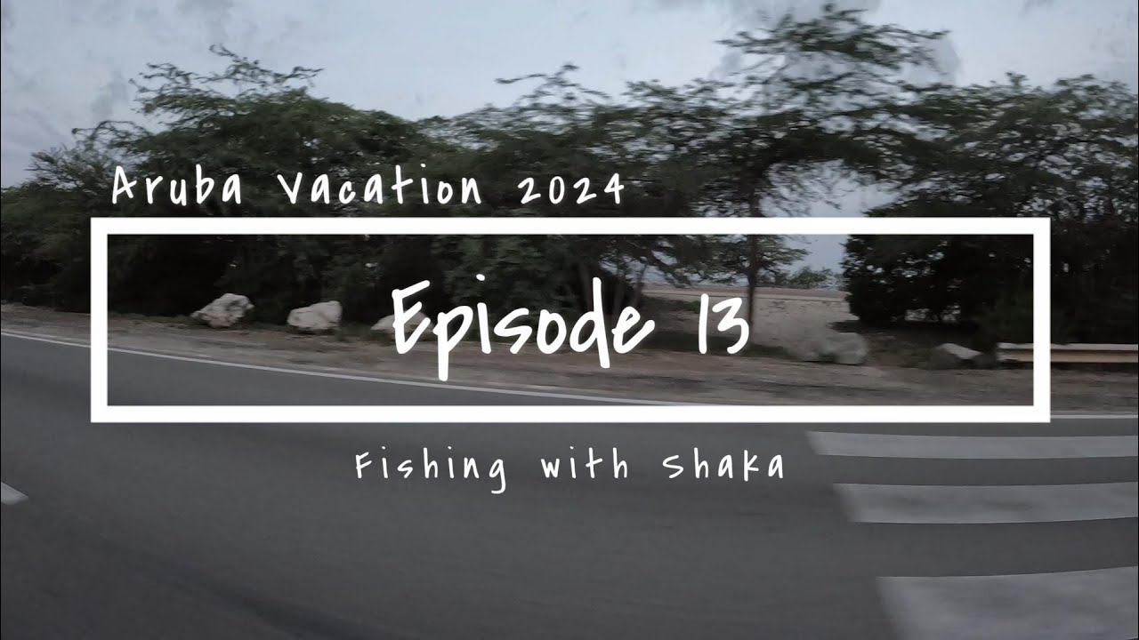 Aruba Episode 13 - Jetty Fishing for Snook in Paradise @ Palm Beach, Aruba