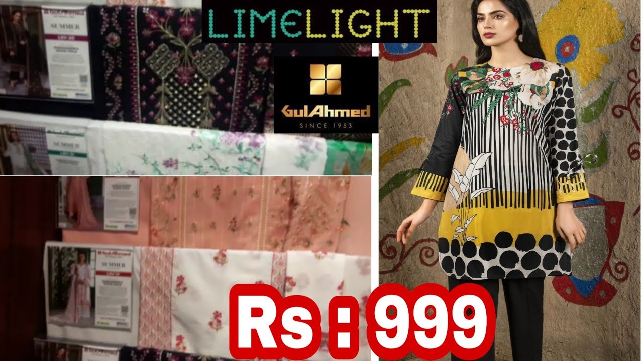 Gul Ahmed & Limelight Summer collection 2020 - Sale Info - Vlogs for all