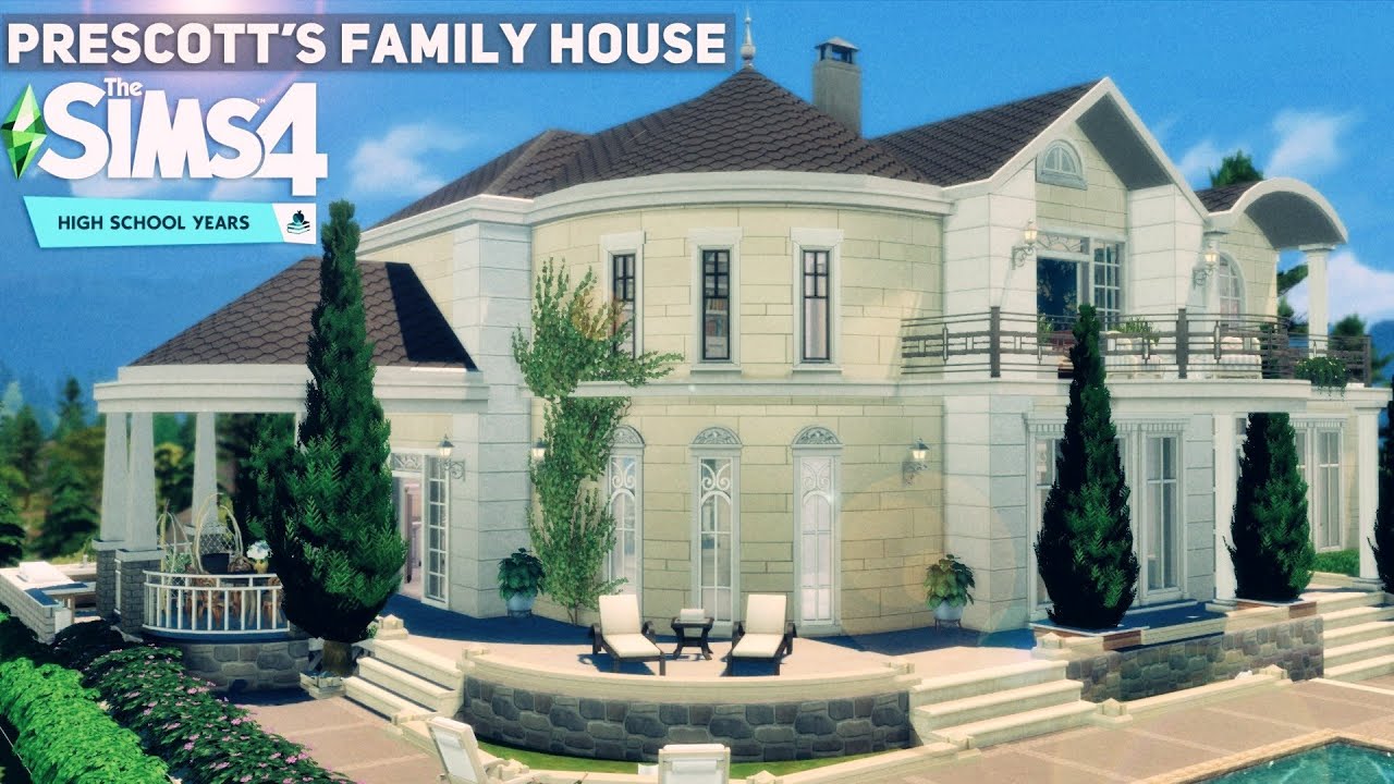 GIVEAWAY! 🎁 Prescott's Family House (noCC) | High School Years | the Sims 4 Stop Motion
