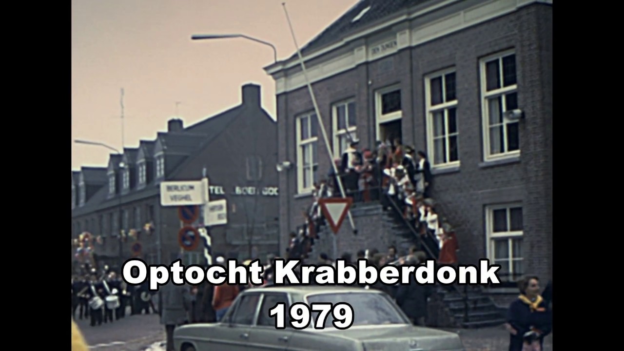 Carnavalsoptocht Krabberdonk 1979