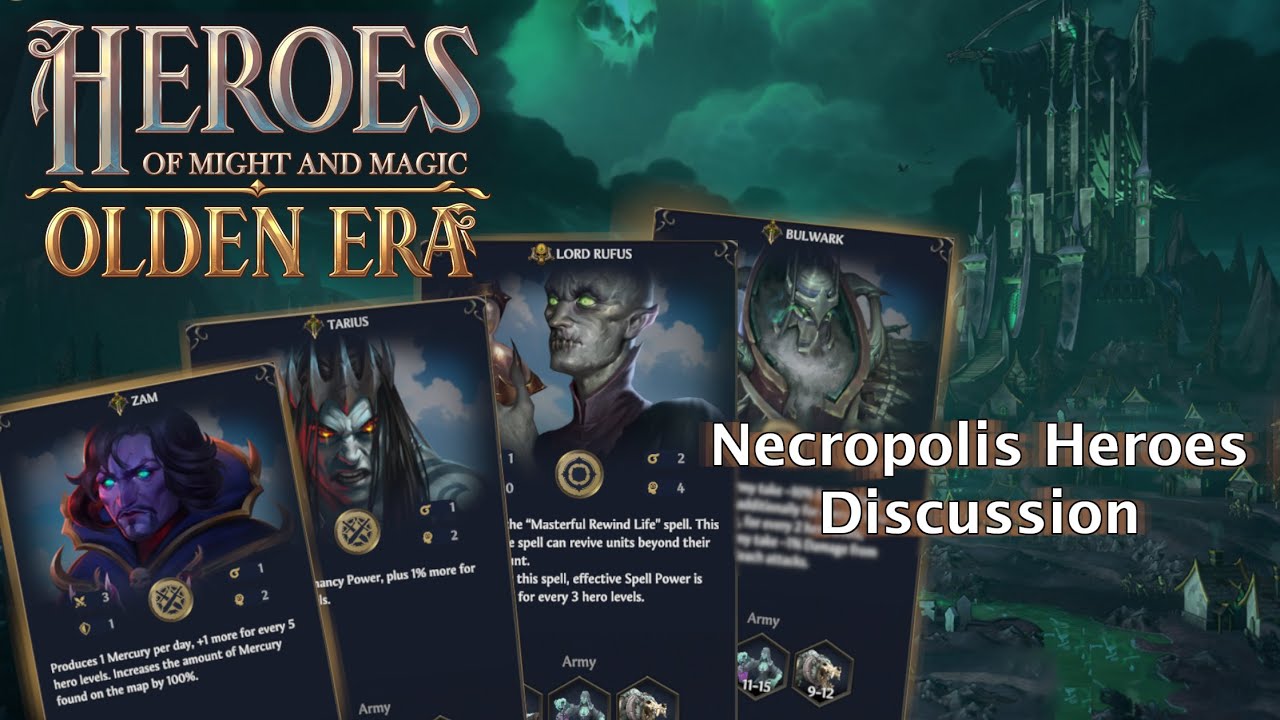 Tier Ranking The Necropolis Heroes From Olden Era