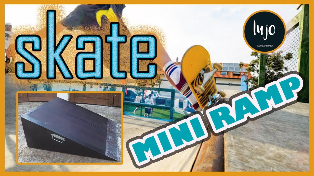 FÁCIL RAMPA SKATE,  SKATE RAMP Mini rampa skate,  tutorial como hacer rampa  ramp, skateboarding