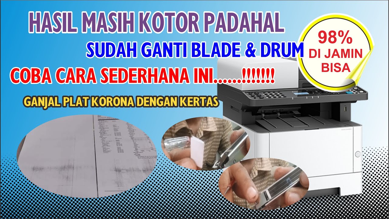 CARA SEDERHANA ATASI HASIL KOTOR DENGAN MENGGANJAL WIRE MENGGUNAKAN SECUIL KERTAS