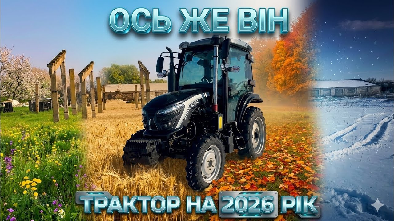Комплектація-космос,а ціна -земля!!ДМТЗ 404XC -мінітрактор про який ти мрієш😊🤝🇺🇦
