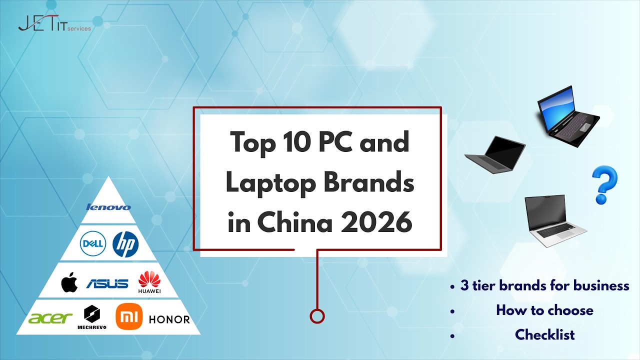 Top 10 PC and Laptop Brands in China 2026: Which One Is Right for Your Company?