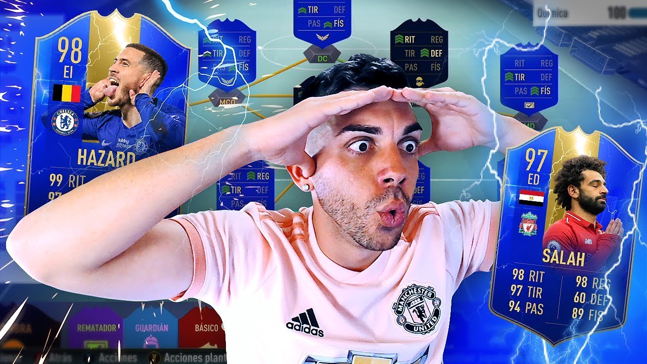 LA MEJOR PLANTILLA PREMIER LEAGUE DE FIFA 19 (15 MILLONES)