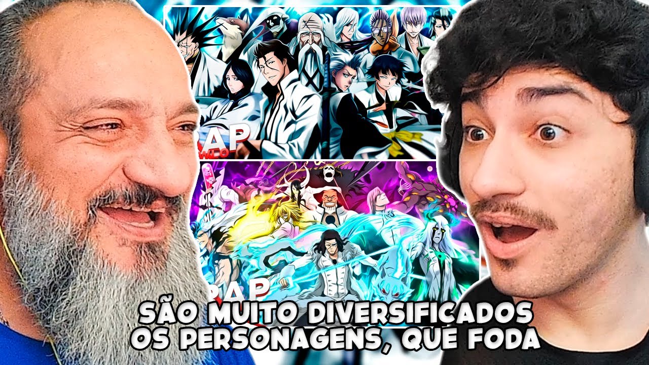 CONHECENDO TODOS OS CAPITÃES E ESPADAS - Gotei 13 & Espadas (Bleach) - WLO | REACT