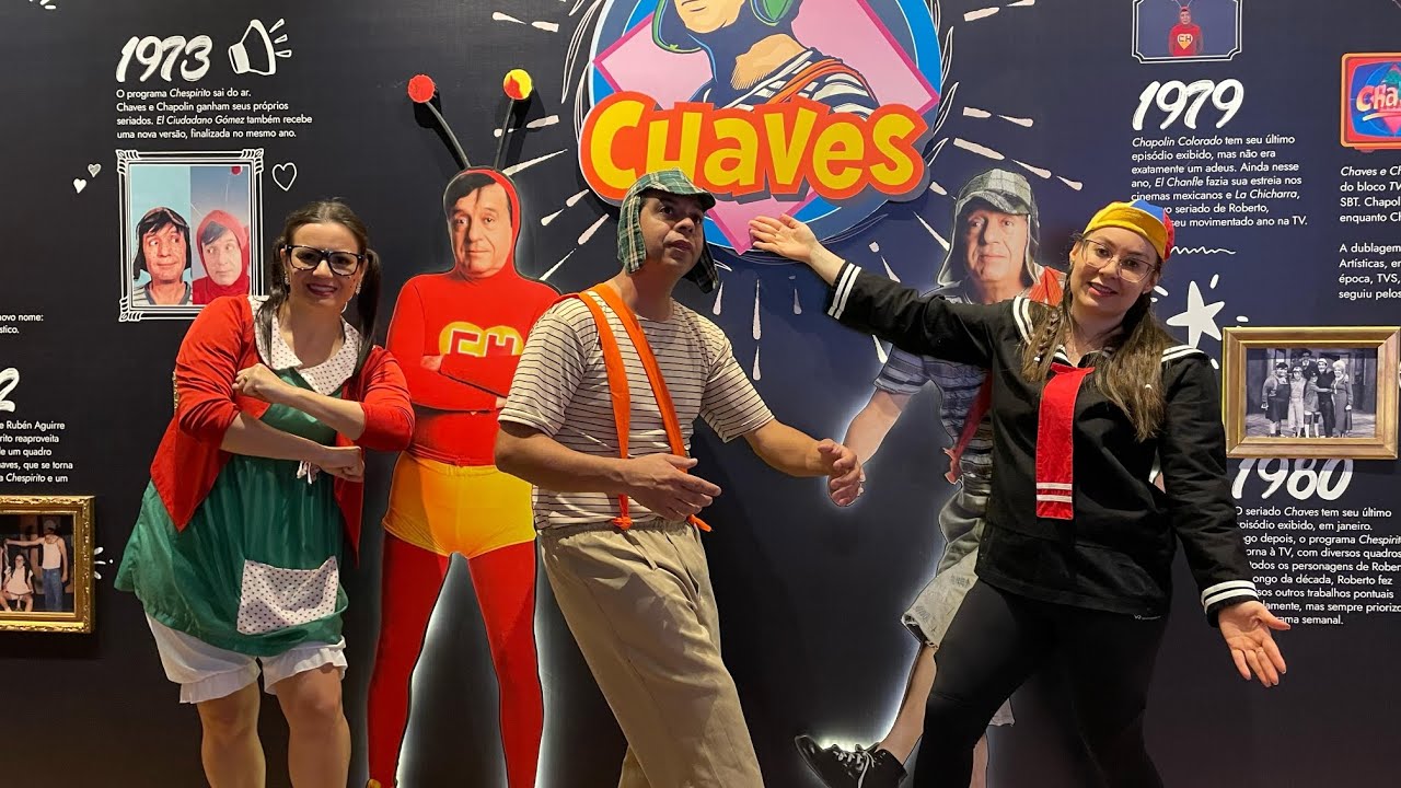 FOMOS NO CHAVES: A EXPOSIÇÃO NO SHOPPING PRAIA DE BELAS EM PORTO ALEGRE-RS
