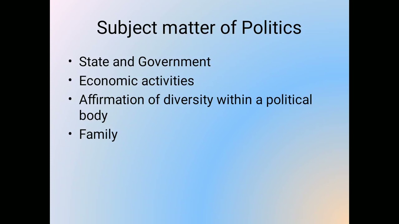 Lecture on Importance of Studying Political Science by Dr. Sharia Anjum| School of Arts & Humanities