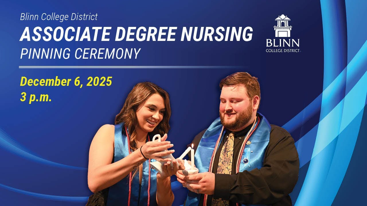 Blinn College ADN Pinning Ceremony - Fall 2025