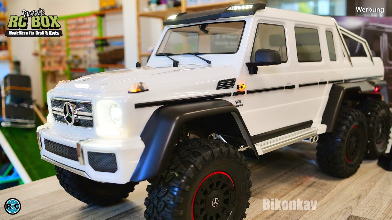 Mercedes Benz G63 AMG 6x6 Traxxas TRX 6 RC Crawler | Unboxing
