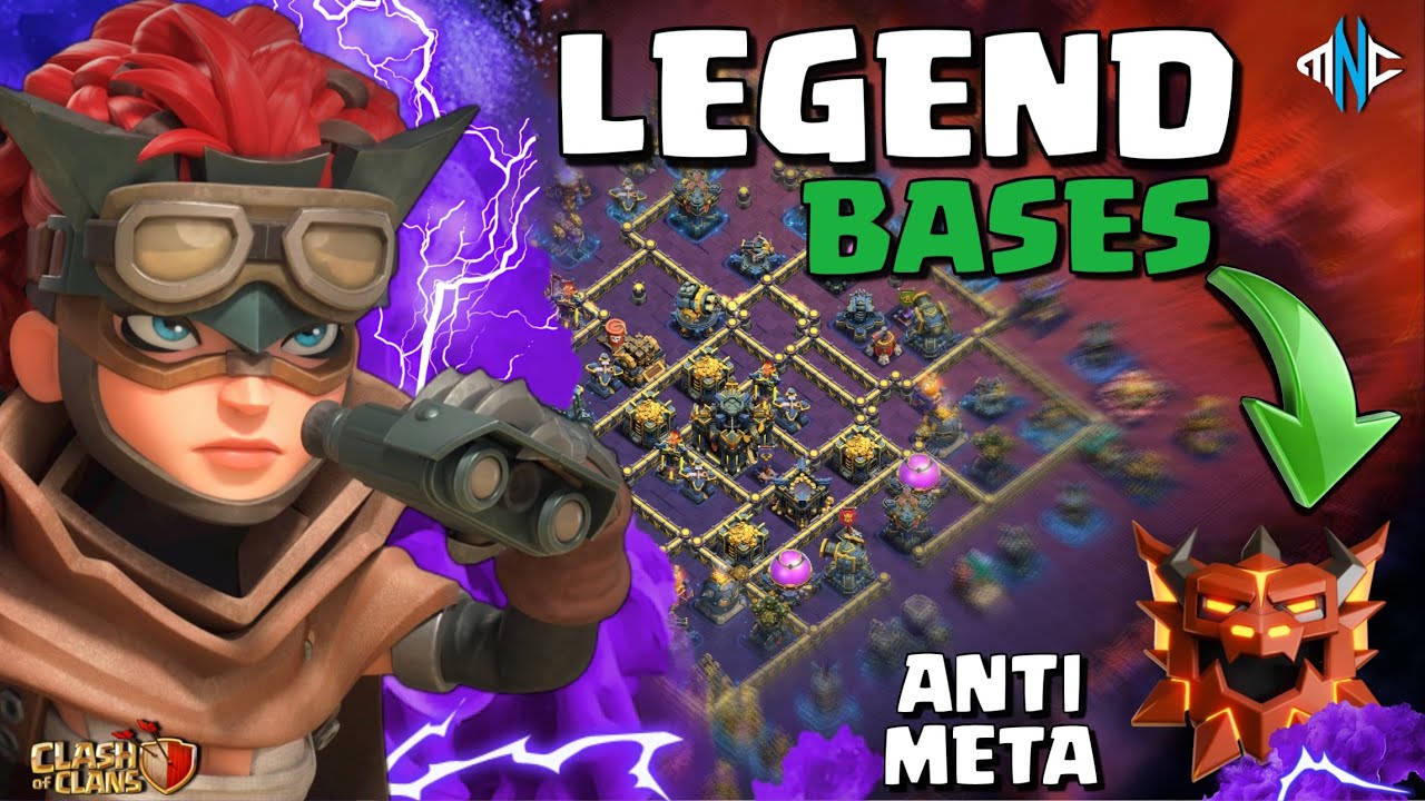 TH17 BEST BASES FOR WAR & LEGEND + LINKS | ANTI 2 STAR WAR BASES 2025