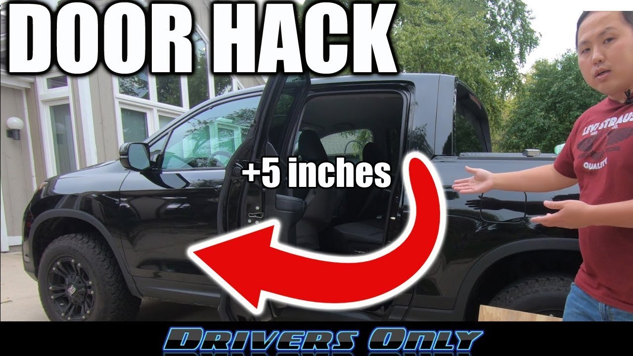 Honda Ridgeline Rear Door Hack Mod - Replacing the Door Checkers (Checks)
